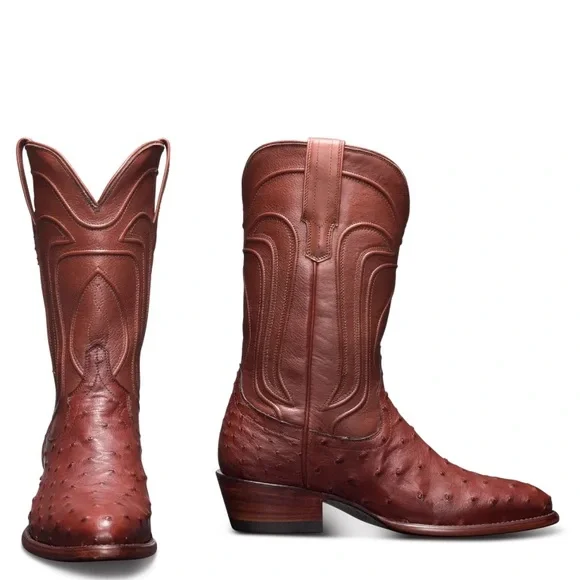 Tecovas Brown Heeled Boots - Picture 5 of 7